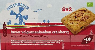 Molenaartje Haver Volgranenkoeken Cranberry Molenaartje Haver Volgranenkoeken Cranberry