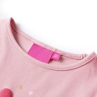 Kindershirt met lange mouwen ijsjesprint 92 lichtroze - thumbnail