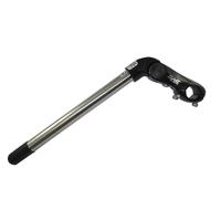 Stuurpen Ergotec Kobra verstelbaar RVS 22,2 / 300x90 / 25,4 mm - zwart/zilver - thumbnail