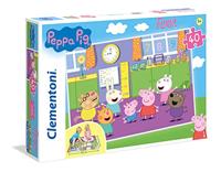 Clementoni legpuzzel peppa pig 40 stukjes - thumbnail