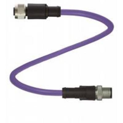 Pepperl+Fuchs 181219 Sensor/actuator connector M12 Aantal polen (sensoren): 2, 5 Stekker, recht, Bus, recht 0.60 m 1 stuk(s)