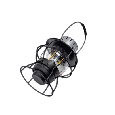 Barebones Railroad Lantern - Grey Tafellamp Grijs