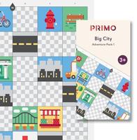 Primo Toys PRIMO010A-DE Cubetto STEM Coding Adventure Pack Big City Uitbreidingsset Vanaf 3 jaar - thumbnail