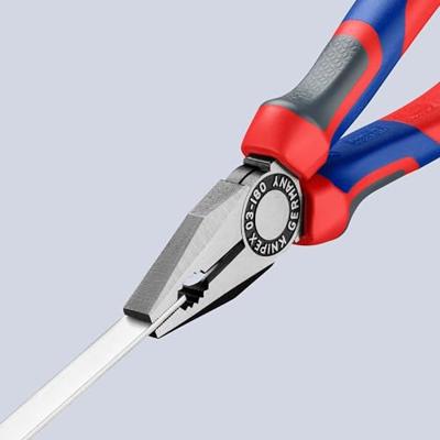 Knipex Kombitang zwart geatramenteerd met meer-componentengrepen 160 mm - 0302160 - thumbnail