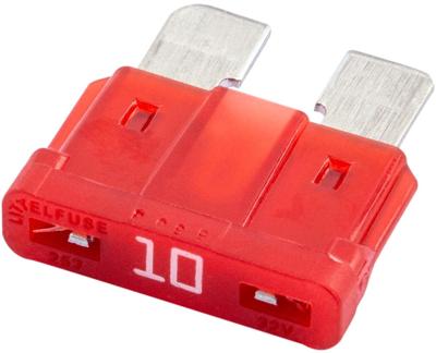 SPAHN "ato" zekering bananenstekker flat lock 10a form c standard