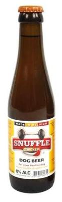 SNUFFLE HONDENBIER KIPSMAAK IN GLAZEN FLES