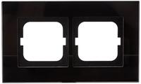 Busch-Jaeger 2CKA001754A4323 Frame Frame 2-voudig Carat Zwart 1 stuk(s) - thumbnail