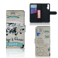 Honor 20 Telefoonhoesje met foto Retro VW Bus - thumbnail