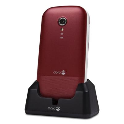 Doro 2404 - Mobiele Telefoon rood/wit