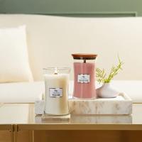 White Tea & Jasmine Large candle kaars WoodWick - Woodwick - thumbnail