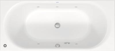 Whirlpool Duravit D-Neo Inbouw Duo 180x80x48.5 cm Wit Duravit