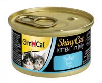 Gimcat Shinycat Kitten Tonijn 70gr - thumbnail