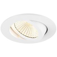 SLV 1007391 NEW TRIA 68 LED-inbouwlamp Energielabel: F (A - G) LED 8.3 W Wit - thumbnail