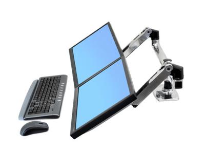 Ergotron LX Dual Arm Side by Side Desk Mount Monitor-tafelbeugel Aantal monteerbare displays: 2 Display(s) 38,1 cm (15) - 68,6 cm (27) Aluminium In hoogte Ergotron LX Dual Arm Side by Side Desk Mount Monitor-tafelbeugel Aantal monteerbare displays: 2 Display(s) 38,1 cm (15) - 68,6 cm (27) Aluminium In hoogte