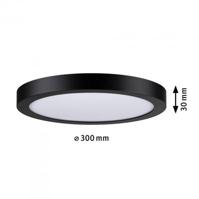 Paulmann Abia 70984 LED-paneel 22 W Warmwit Zwart (mat) Paulmann Abia 70984 LED-paneel 22 W Warmwit Zwart (mat)