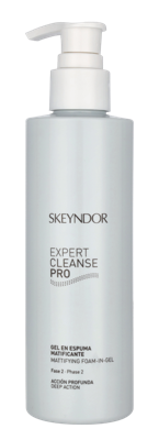 Skeyndor Expert Cleanse Pro Mattifying Foam-In-Gel 200ml Make-up verwijderaar en reiniger