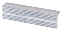 Heuer Beschermbek voor bankschroef | voor bekbreedte 120 mm | ribbelprofiel | aluminium | 1 paar - 110120 - 110120 - thumbnail
