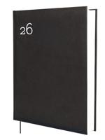 Agenda Finocam DYNAMIC MILANO Zwart 21 x 27 cm 2026 - thumbnail