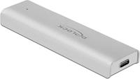 DeLOCK 42634 behuizing voor opslagstations SDD-behuizing Zilver M.2 - thumbnail