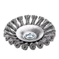 Lessmann Staaldraadborstel | schroefdraad d. 115 mm draaddikte 0,5 mm | staal 12 mm | 15.000 omw/min | 1 stuk - 472257 472257 - thumbnail