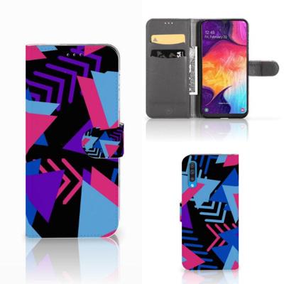 Samsung Galaxy A50 | Book Case | Funky Triangle