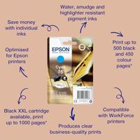 Epson 16 cyaan - thumbnail