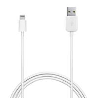 Puro Lightning-kabel 2,4 A voor iPhone iPod/iPad, wit - thumbnail
