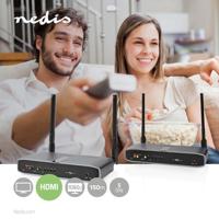 Draadloze HDMI-Zender | Wi-Fi | 5.15 - 5.85 MHz | 100 m (gezichtsveld) | Maximale resolutie: Full HD 1080p | 6.75 Gbps | IR Return-functie | ABS | Antraciet - thumbnail