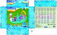 Bestway playcenter 274x198x137cm unicorn - thumbnail