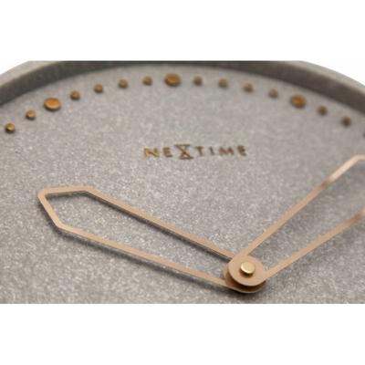 NeXtime NE-3197ZW Wandklok Dia. 35 Cm, Polyresin, Zwart NeXtime NE-3197ZW Wandklok Dia. 35 Cm, Polyresin, Zwart