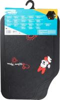 Vloermattenset voor auto Minnie Mouse CZ10901 Zwart - thumbnail