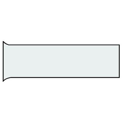 Ongeïsoleerde Adereindhuls 0,5 mm2 L= 8mm lang type