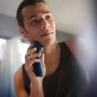 Philips S1151/00 scheerapparaat Roterend scheerapparaat Trimmer Zwart, Blauw - thumbnail