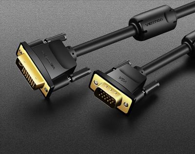 Adapter VGA naar DVI Vention EACBI Zwart 3 m
