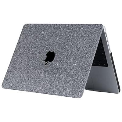 Lunso MacBook Pro 16 inch M1/M2 (2021-2023) cover hoes - case - Glitter Zilver Lunso MacBook Pro 16 inch M1/M2 (2021-2023) cover hoes - case - Glitter Zilver