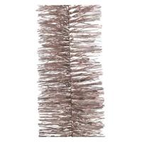Kaemingk Guirlande lametta Glans Poederroze 7x270cm - thumbnail