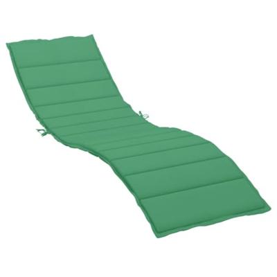 VidaXL Ligbedkussen 200x70x3 cm oxford stof groen