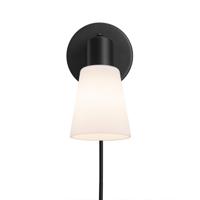 Wandlamp zwart met schakelaar en E14 fitting Nordlux Cole - thumbnail