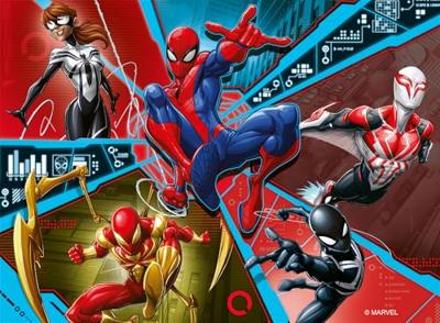 Ravensburger Legpuzzel spiderman - 4 puzzels - thumbnail