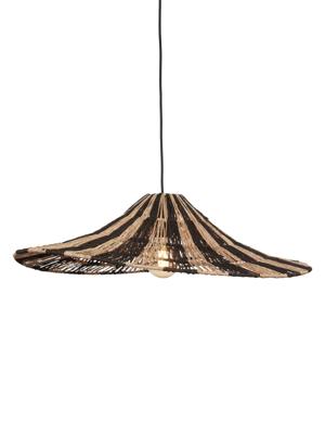 GOOD&MOJO Hanglamp 'Cuzco' Jute, 65cm, kleur Zwart/Naturel