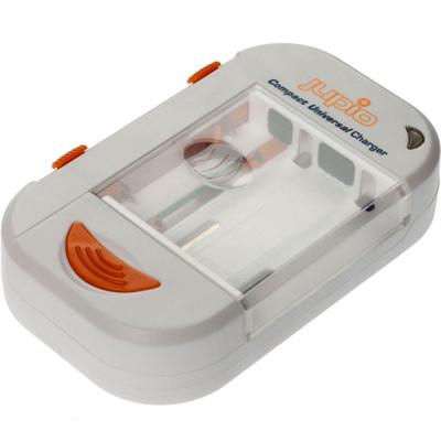 Jupio Compact Universal Charger Li-ion + AA/AAA + USB