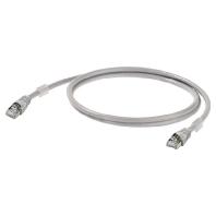 Weidmüller 1165940050 RJ45 Netwerkkabel, patchkabel CAT 6A S/FTP 5.00 m Grijs UL gecertificeerd 1 stuk(s) - thumbnail