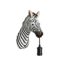 Light & Living Wandlamp 'Zebra' 25cm, kleur Wit/Zwart - thumbnail