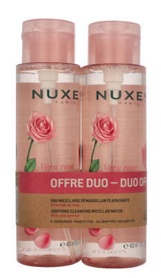 Nuxe Very Rose Micellar Water Duo 800 ml Make-up verwijderaar en reiniger