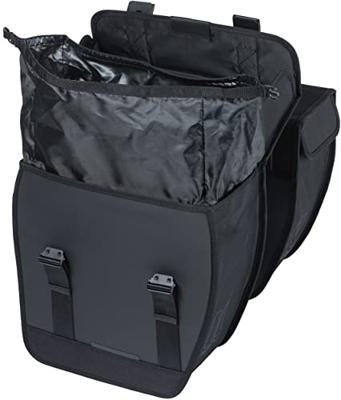 Basil tour dubbele fietstas 35l zwart