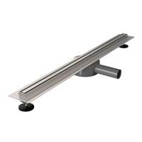 Douchegoot Brauer RR 900 Flens 90 cm Draaibare Sifon Geborsteld RVS - thumbnail