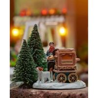 Vintage barrel organ l8,2xb6xh6,5 cm Luville - Luville - thumbnail