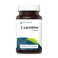 Springfield L-Carnitine 500mg Capsules 60st - thumbnail