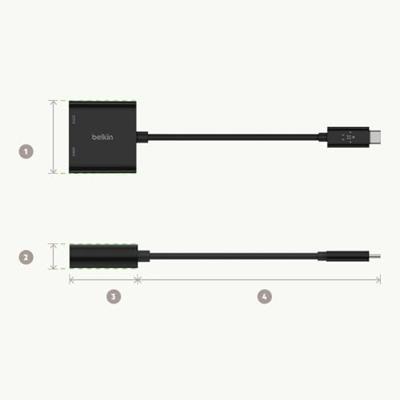 Belkin USB-C/ HDMI en oplaadadapter - thumbnail