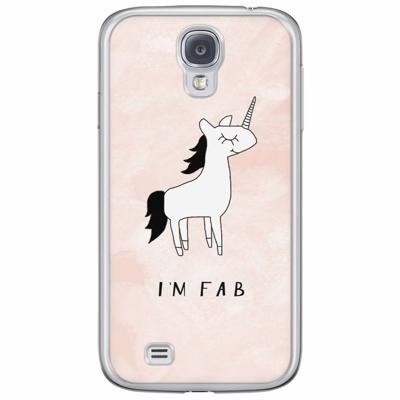 Samsung Galaxy S4 siliconen hoesje - I'm fab